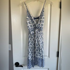 Blue Rain dress, size Small, from Francesca. New with tags. Love the details!